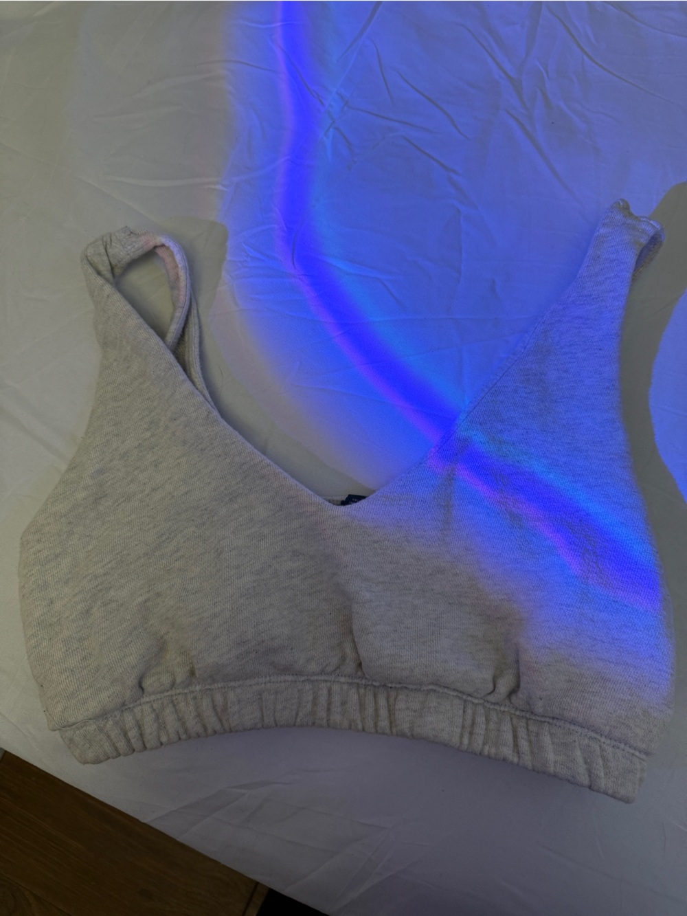 Women's Soft Stretch Bralette - Light Gray